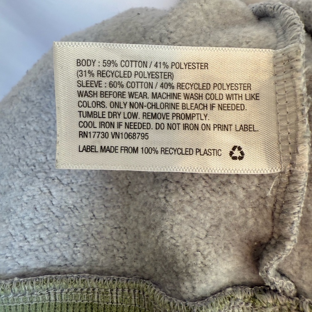 Cat & Jack Kids’ Colorblock Sweatshirt – Size 5T Crewneck - EUC - Gray Pullover - Picture 4 of 4